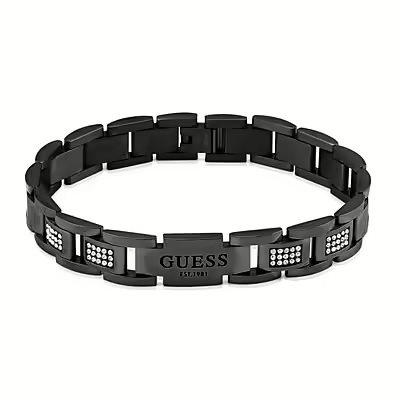 Bracciale Guess Uomo Frontiers in Acciaio Cubic Zirconia JUMB01 342JW GM - JUMB01 342JW GM